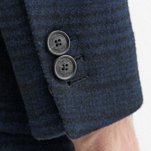 Closeup of Working button cuff