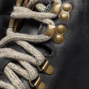 Closeup of Ski hooks & D-rings