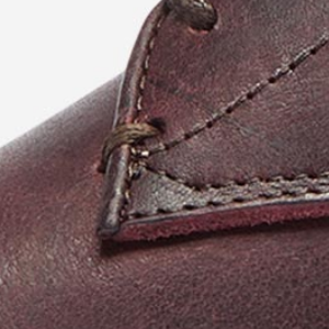 Closeup of Tonal quarter stitch detail