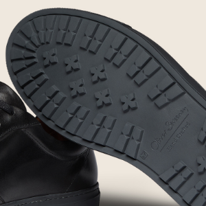 Closeup of Rubber cupsole with commando tread