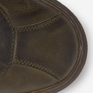 Closeup of Retro 'soccer' toe cap