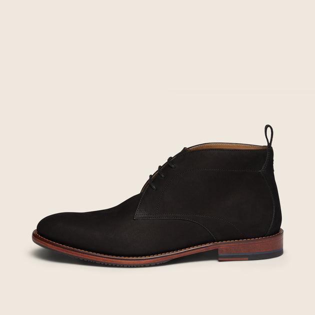 Farleton Black Nubuck
