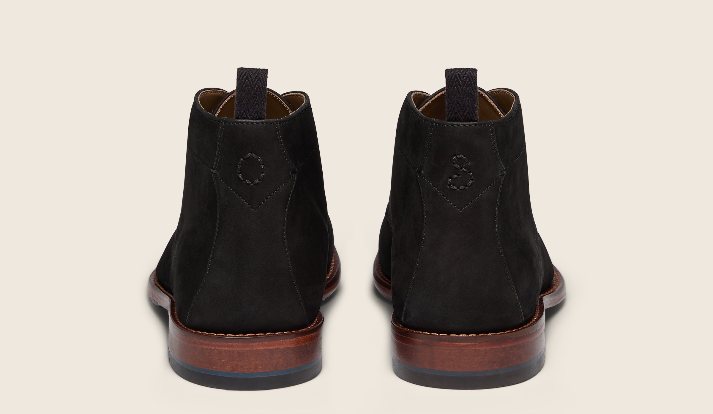 Farleton Black Nubuck