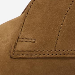 Closeup of Quarter stitch detail