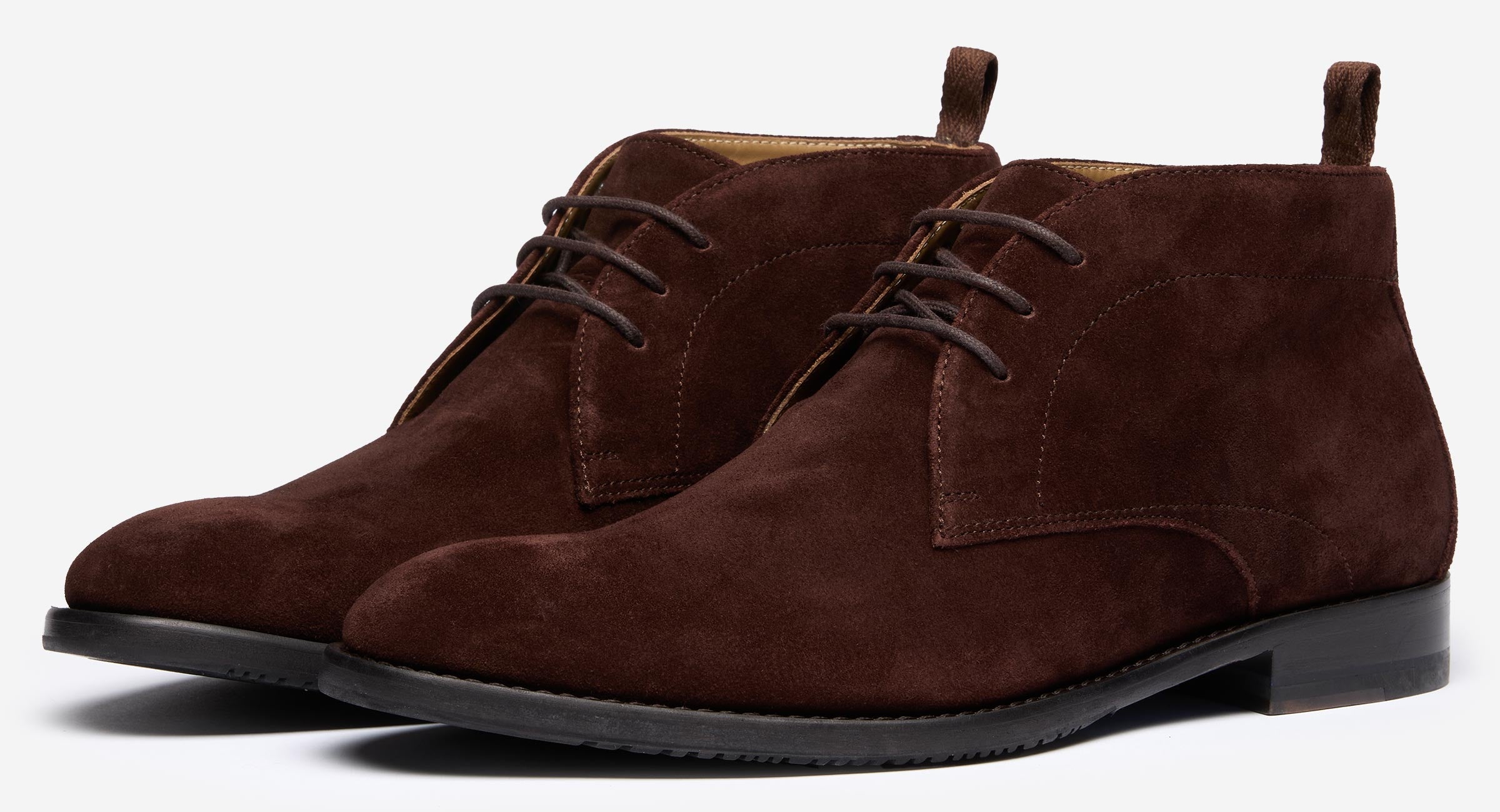 Full leather Y2K chocolate suede men’s European chukka boots European 44 Sz 11 Chukka Boot in Chocolate Suede | Shop Sid Mashburn main image 3