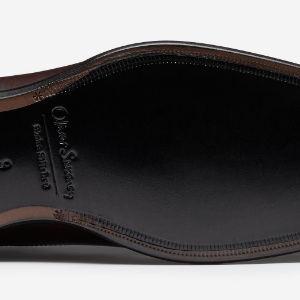Closeup of Leather sole