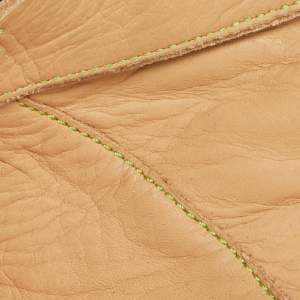 Closeup of Calf leather lining