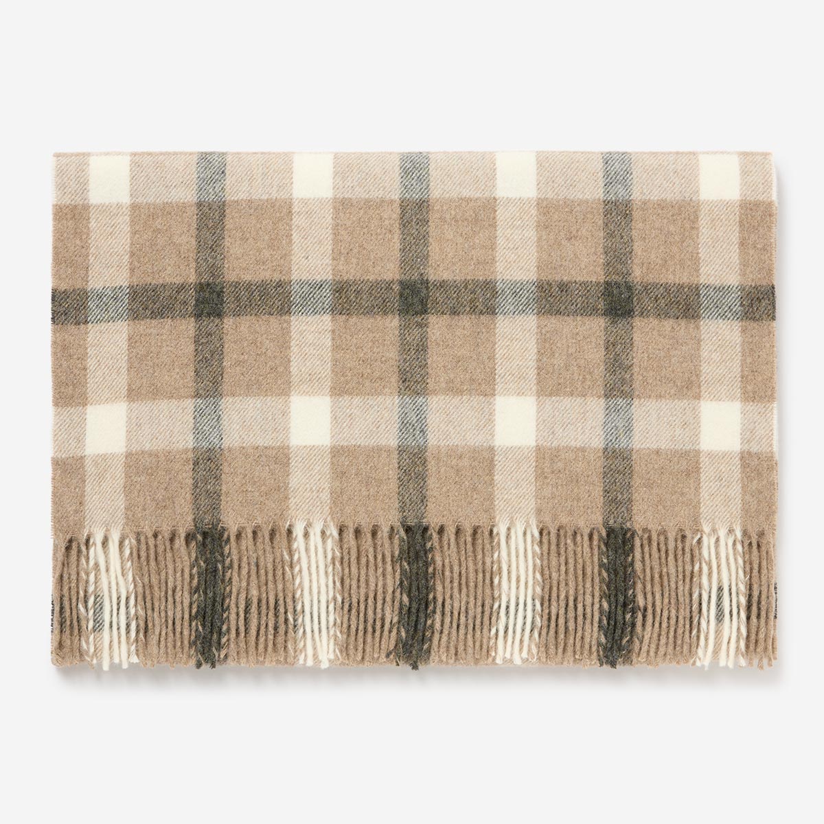 Flitwick Stone | Wool Scarf | Men's Scarves | Oliver Sweeney