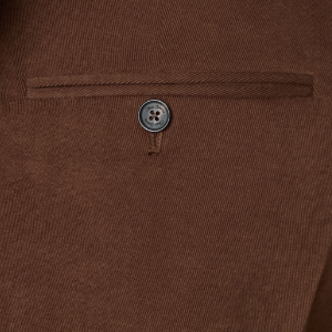 Closeup of 2 rear buttoned pockets