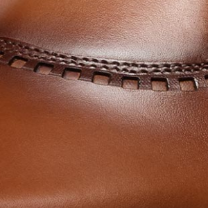 Closeup of Leather sole
