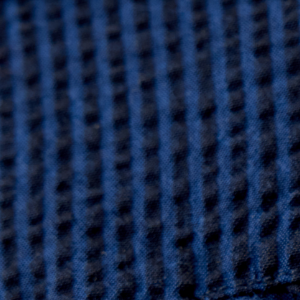 Closeup of Cotton seersucker