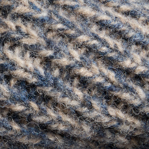 Closeup of Twisted marl yarn