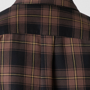 Closeup of Rear box pleat
