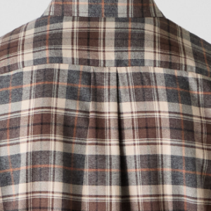 Closeup of Rear box pleat