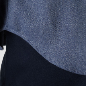 Closeup of Rounded hem