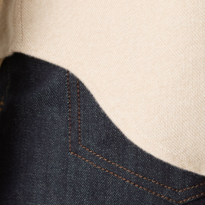 Closeup of Rounded hem