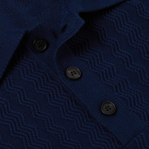 Closeup of 3 buttoned placket