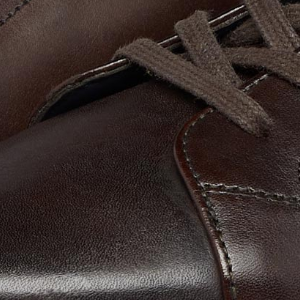 Closeup of Antiqued Leather Upper