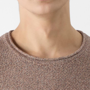 Closeup of Crew neck