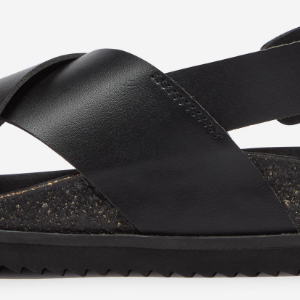 Closeup of Molded cork midsole