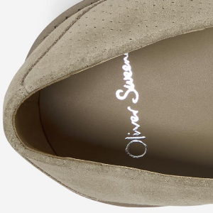 Closeup of Leather lining