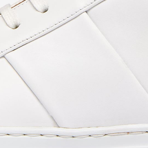 Closeup of Turned seam quarter detail