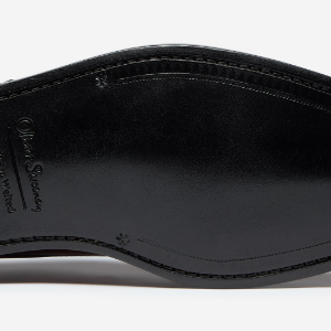 Closeup of Leather sole