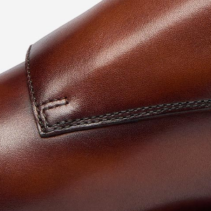 Closeup of Twin stitch row detail