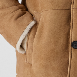 Closeup of 2 side entry pockets