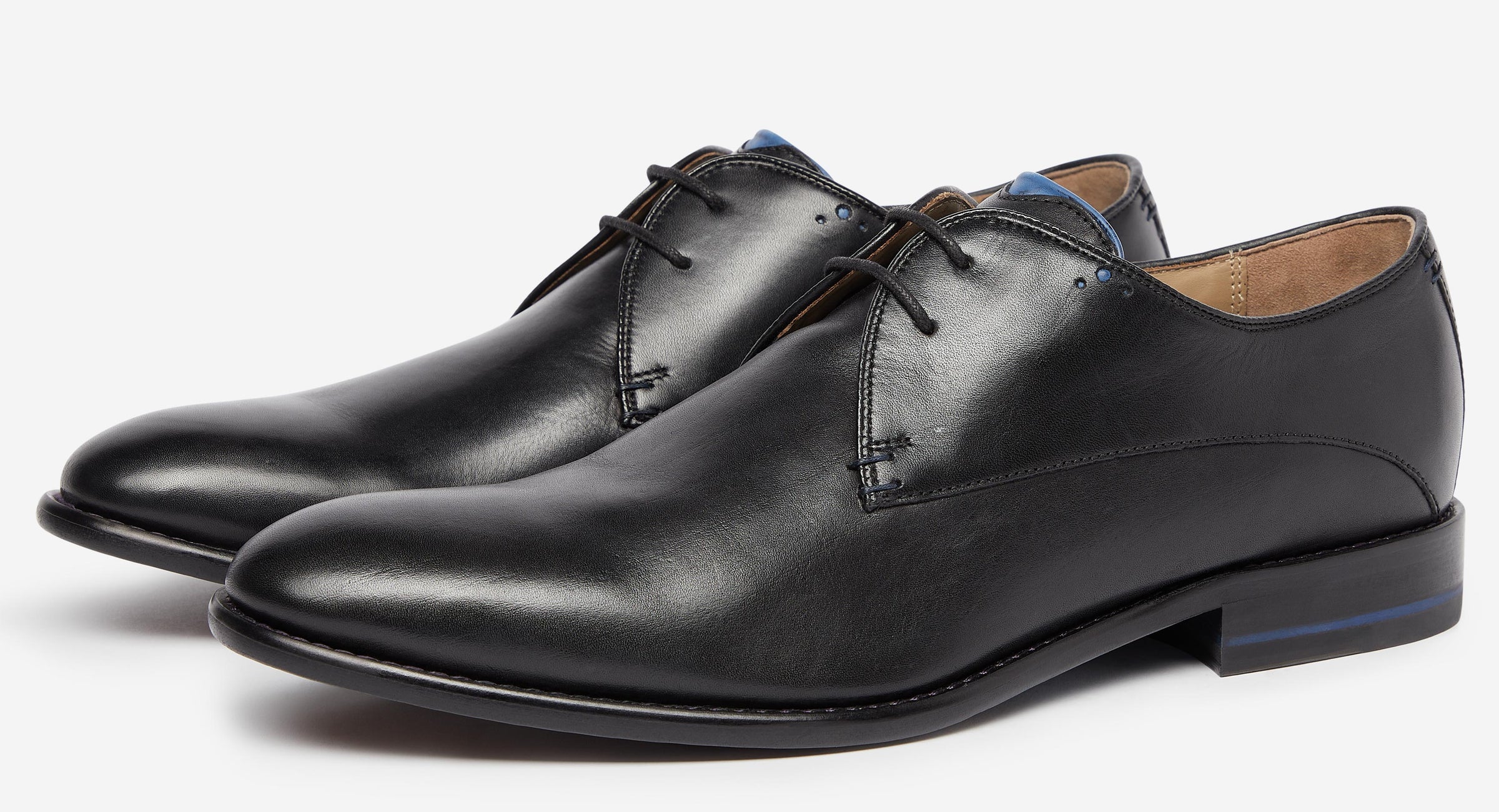 Knole Black | Calf Leather Derby Shoes | Men's Shoes | Oliver Sweeney