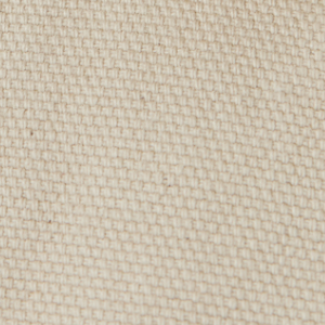 Closeup of 100% cotton canvas