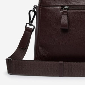 Closeup of Adjustable/removeable twill strap