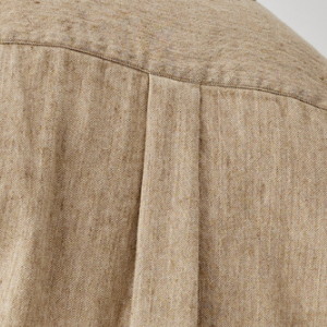 Closeup of Box pleat