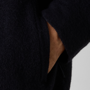 Closeup of 2 side entry pockets