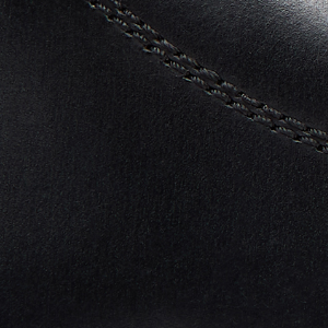 Closeup of Calf leather upper