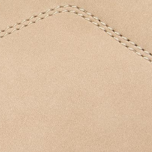 Closeup of Full grain nubuck upper