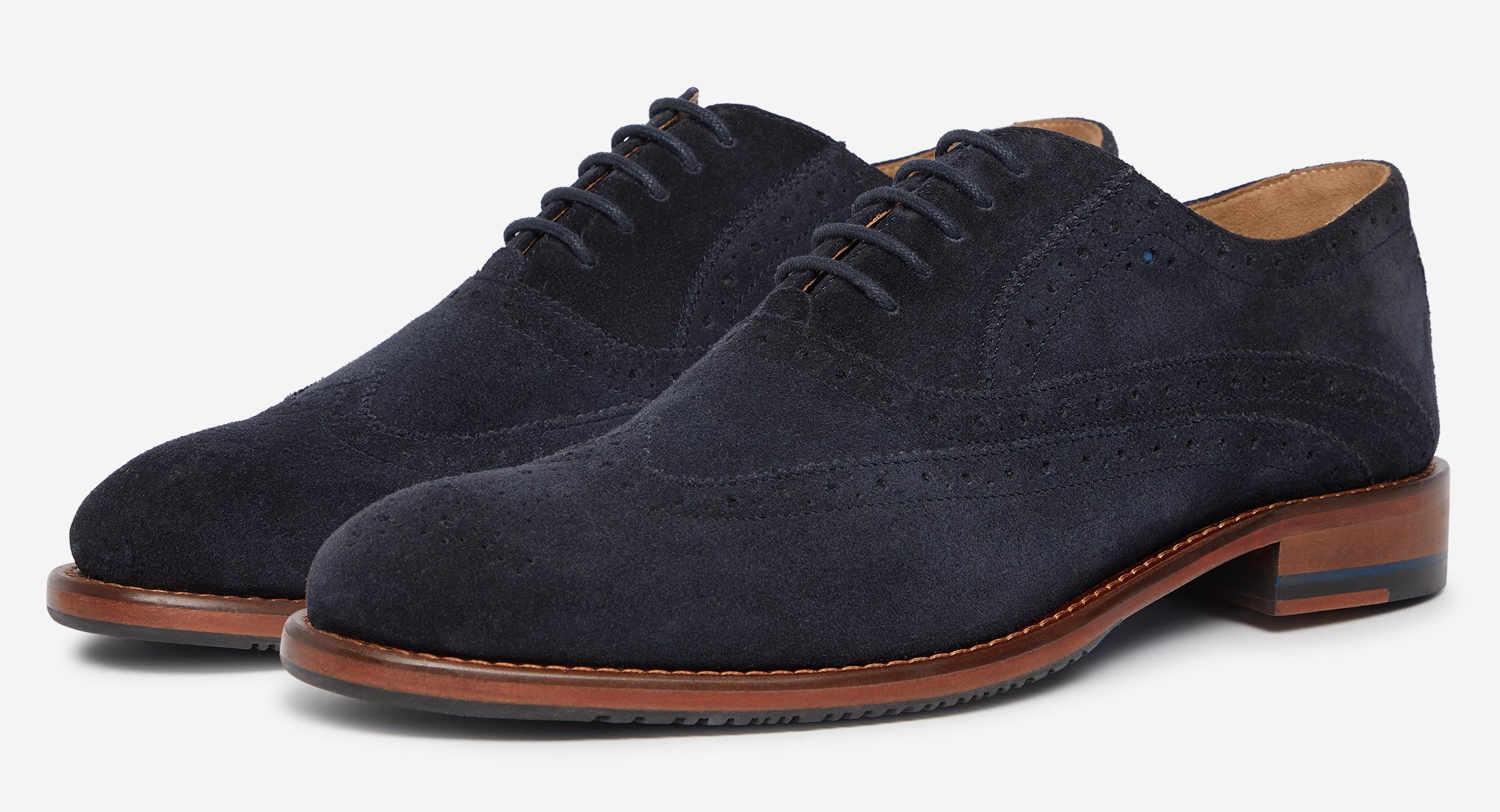 Ledwell Navy Suede