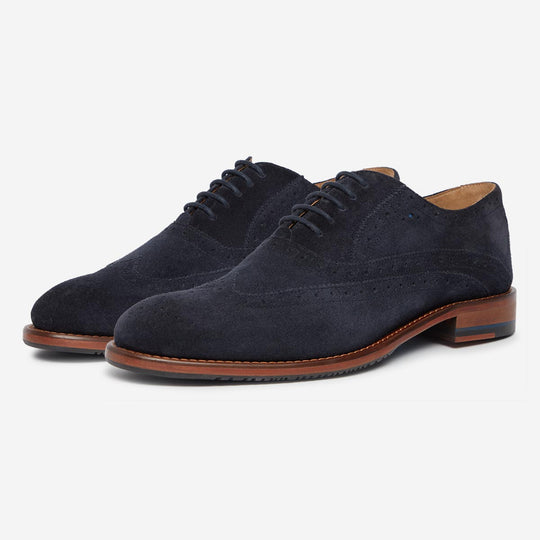 Ledwell Navy Suede