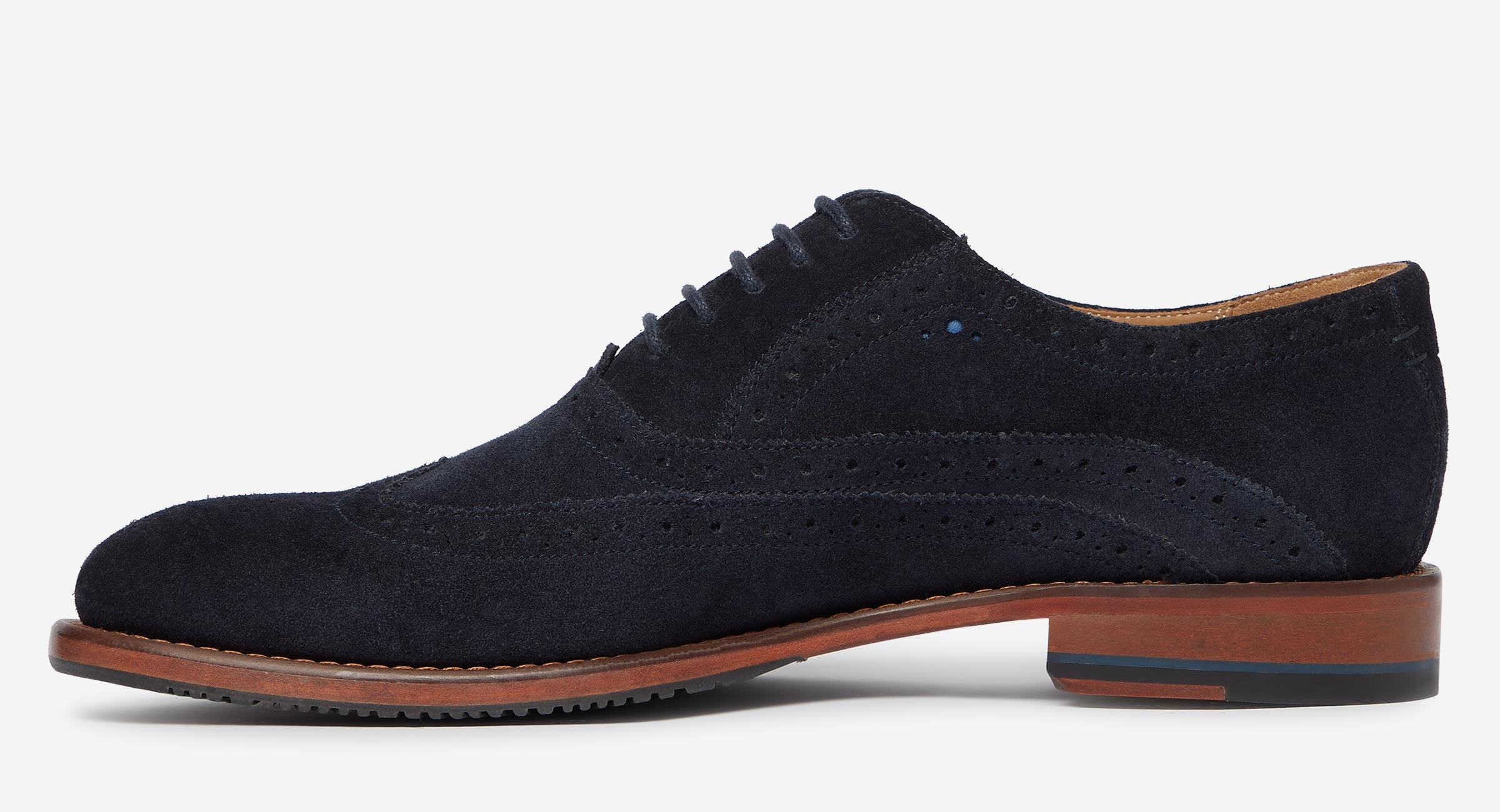 Ledwell Navy Suede
