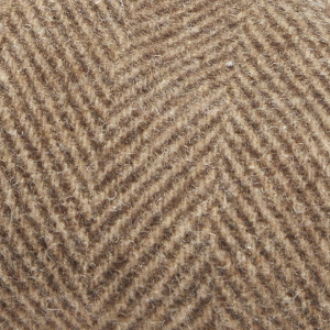 Closeup of Italian wool herringbone