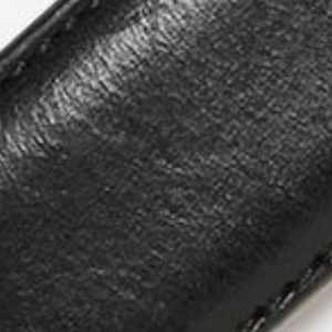Closeup of Polished calf leather