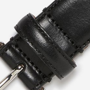 Closeup of Leather keeper