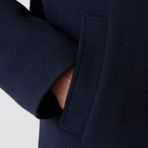Closeup of 2 side entry pockets