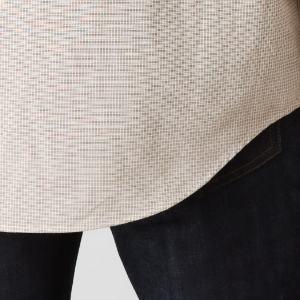 Closeup of Rounded hem