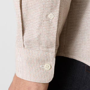 Closeup of Buttoned Gauntlet Cuffs