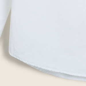 Closeup of Rounded hem