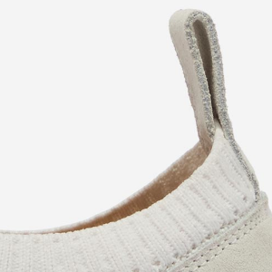 Closeup of Heel pull tabs