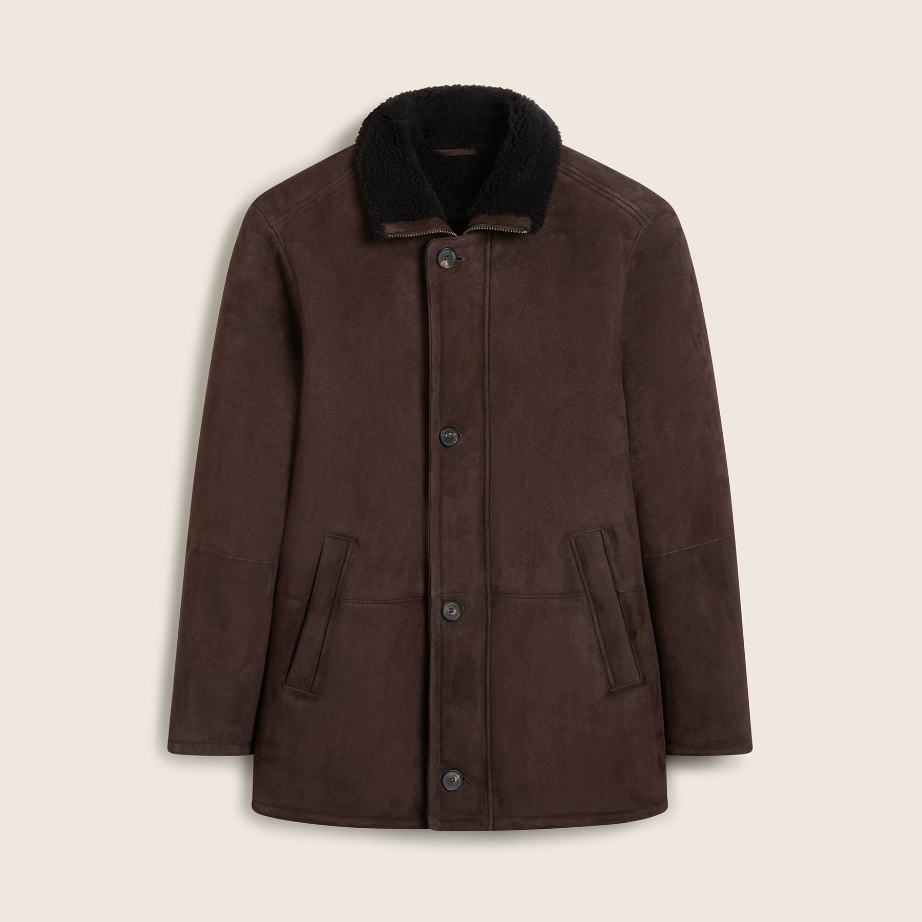 Mersin Dark Brown | Men's Coats & Jackets | Oliver Sweeney