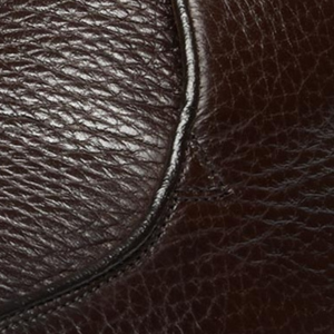 Closeup of Piped topline & seams