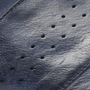 Closeup of Perforated Leather Detail